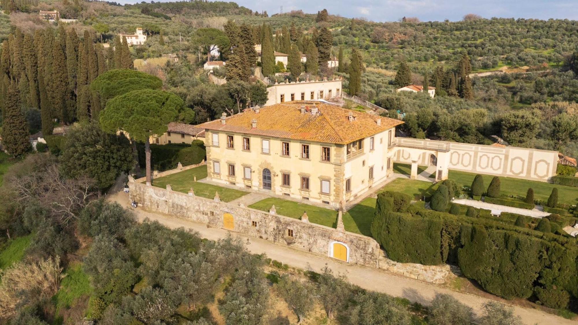 Villa Gamberaia Settignano Bagian luar foto