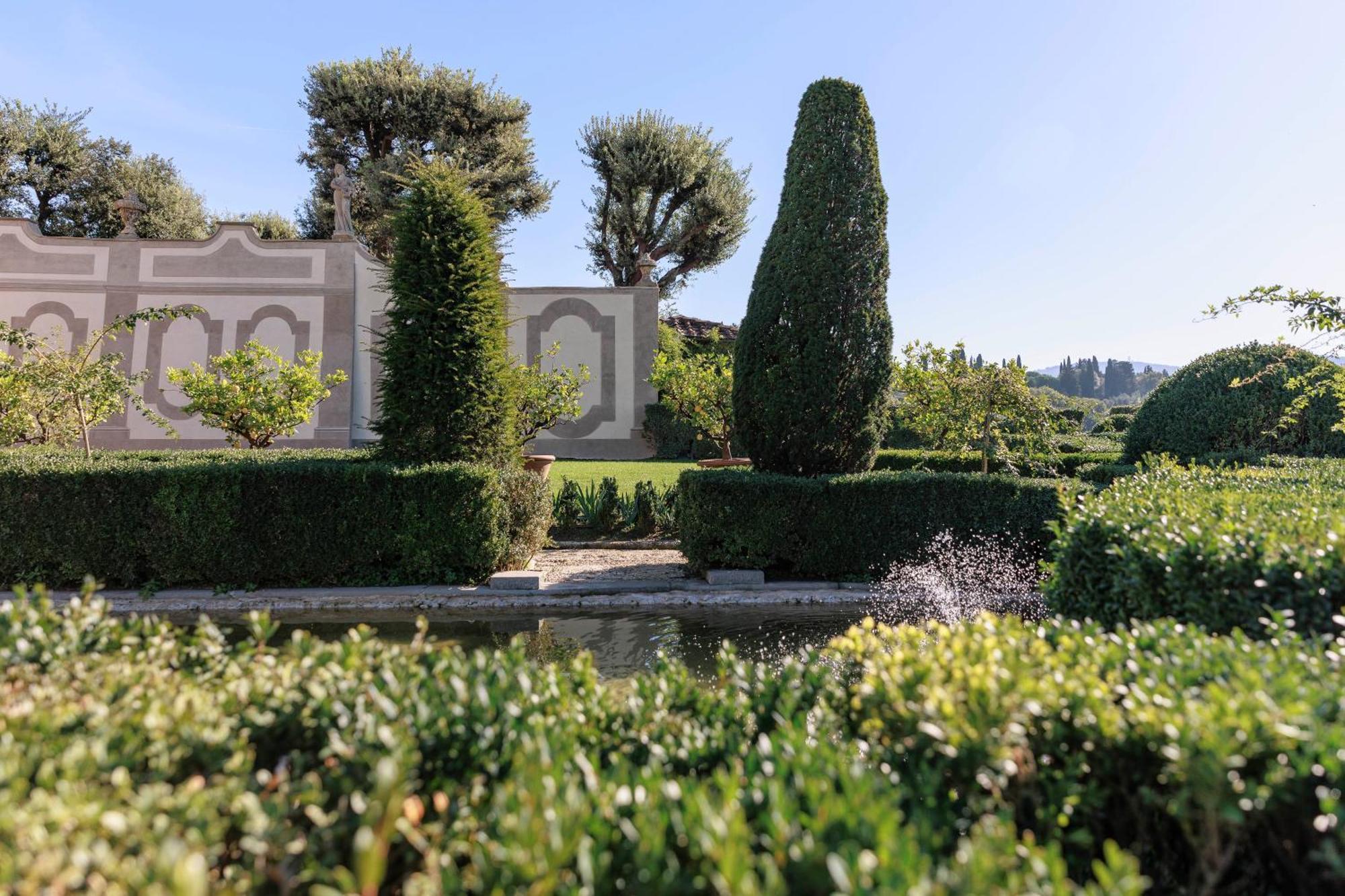 Villa Gamberaia Settignano Bagian luar foto