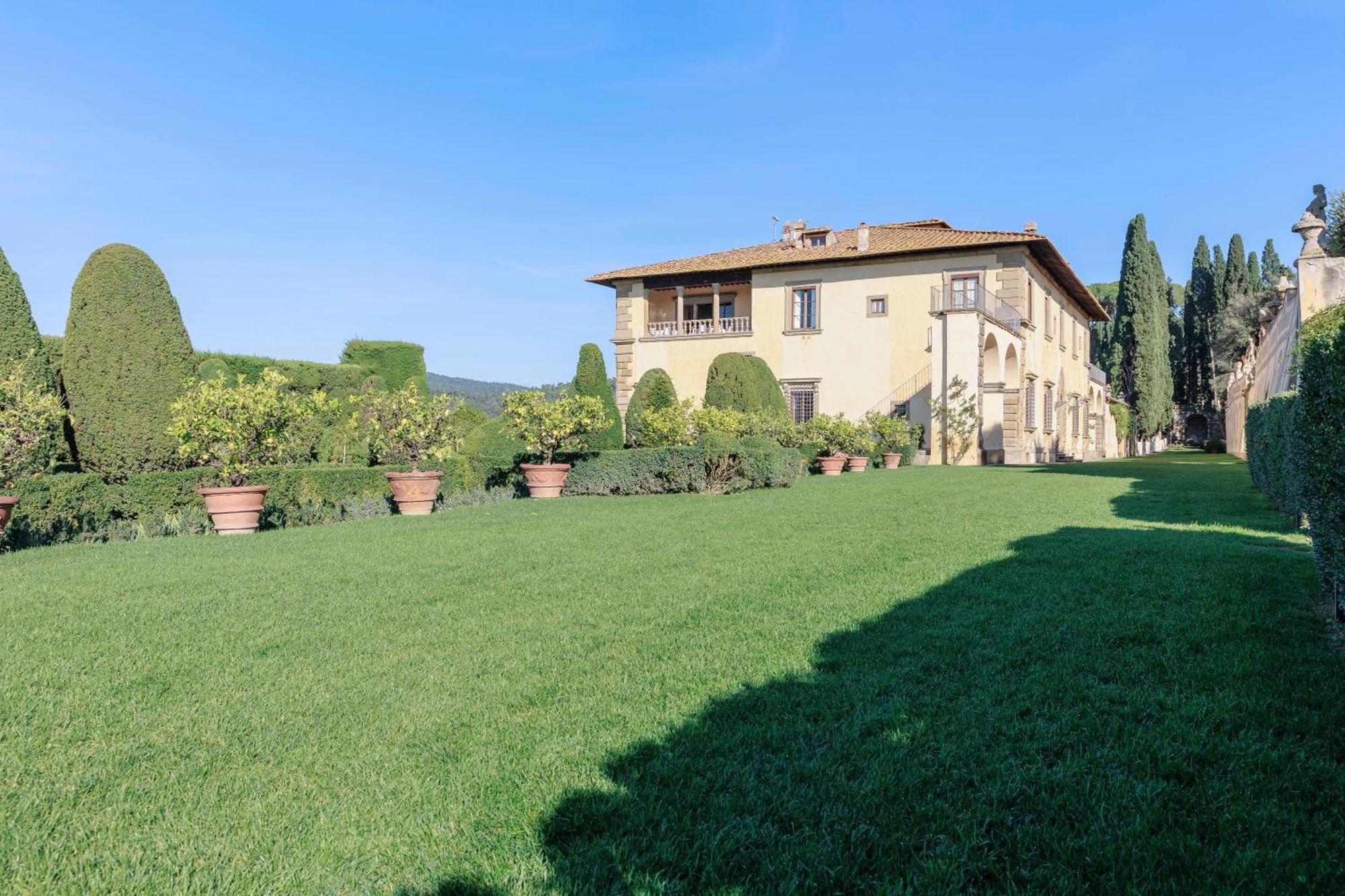 Villa Gamberaia Settignano Bagian luar foto